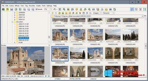 Ekraanipilt FastStone Image Viewer Windows 8
