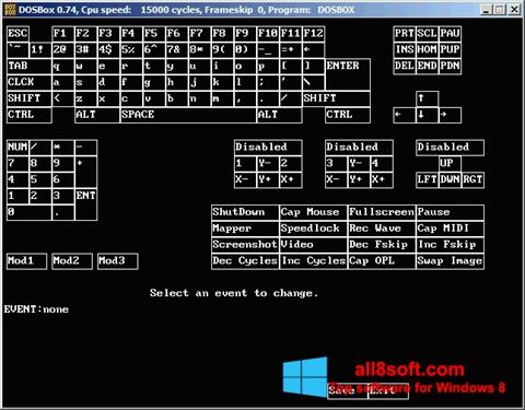 Ekraanipilt DOSBox Windows 8