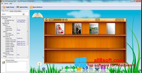 Ekraanipilt Bookshelf Windows 8