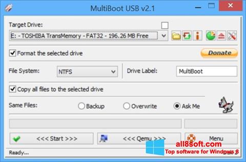 Ekraanipilt Multi Boot USB Windows 8