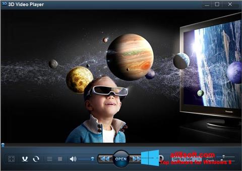 Ekraanipilt 3D Video Player Windows 8