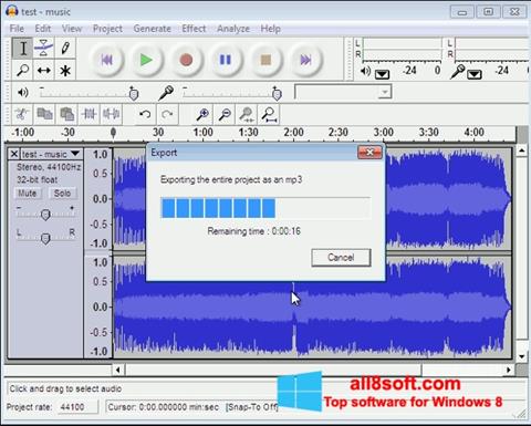 Ekraanipilt Lame MP3 Encoder Windows 8