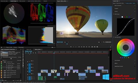 Ekraanipilt Adobe Premiere Pro Windows 8