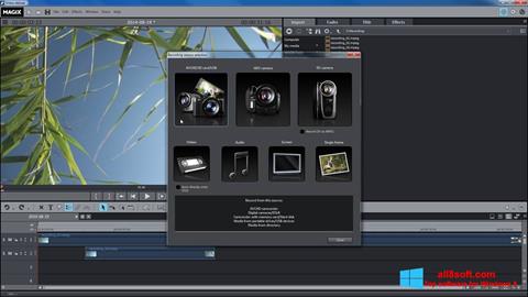 Ekraanipilt MAGIX Movie Edit Pro Windows 8