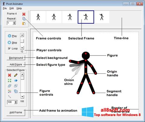 Ekraanipilt Pivot Animator Windows 8