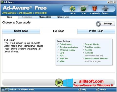 Ekraanipilt Ad-Aware Free Windows 8