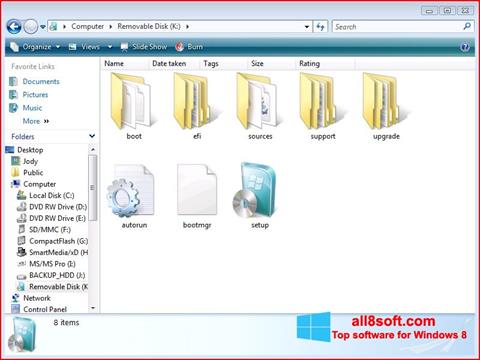 Ekraanipilt Windows 7 USB DVD Download Tool Windows 8