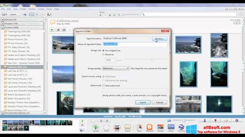 Ekraanipilt Picasa Windows 8