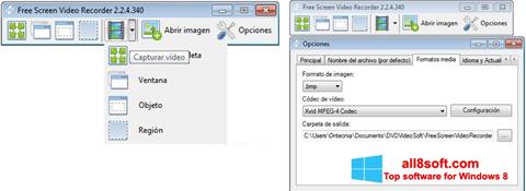 Ekraanipilt Free Screen Video Recorder Windows 8
