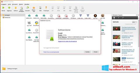 Ekraanipilt DAEMON Tools Pro Windows 8