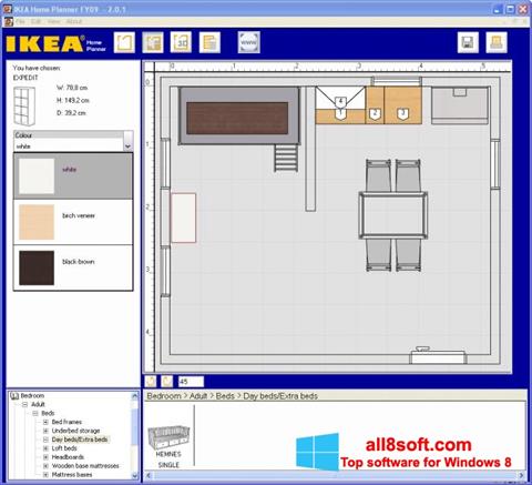 Ekraanipilt IKEA Home Planner Windows 8