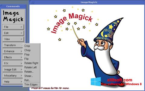 Ekraanipilt ImageMagick Windows 8