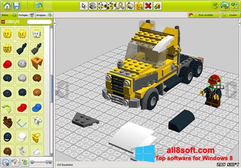 Ekraanipilt LEGO Digital Designer Windows 8