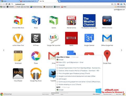 Ekraanipilt Google Chrome Offline Installer Windows 8