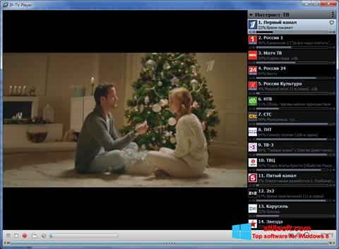 Ekraanipilt IP-TV Player Windows 8