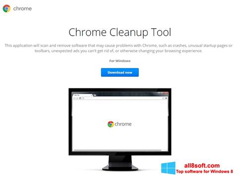 Ekraanipilt Chrome Cleanup Tool Windows 8