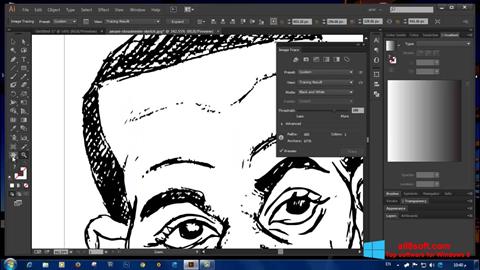 Ekraanipilt Adobe Illustrator Windows 8