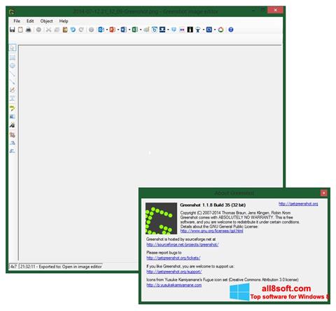 Ekraanipilt Greenshot Windows 8