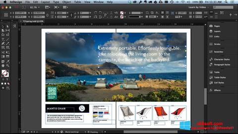 Ekraanipilt Adobe InDesign Windows 8